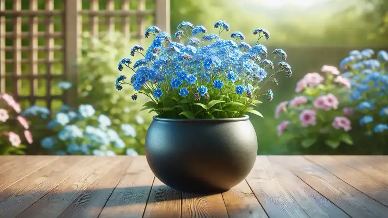 Growing Forget-Me-Nots in Pots: A Step-By-Step Guide