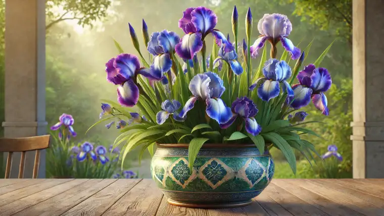Growing Irises in Pots: A Step-By-Step Guide