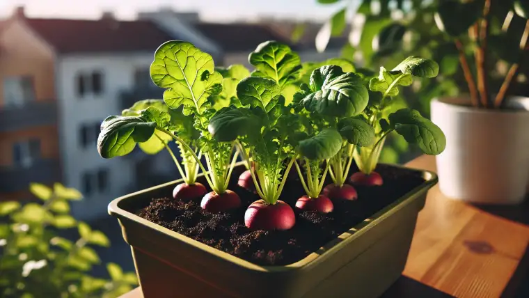 How to Grow Radish Greens in Containers Year-Round