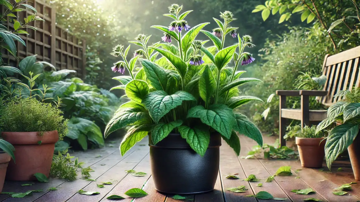 Growing Comfrey in Pots: A Step-By-Step Guide