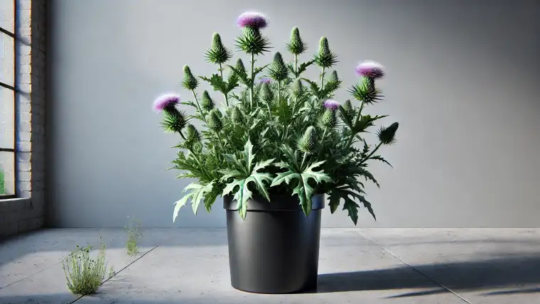 Growing Milk Thistle in Containers: A Step-By-Step Guide